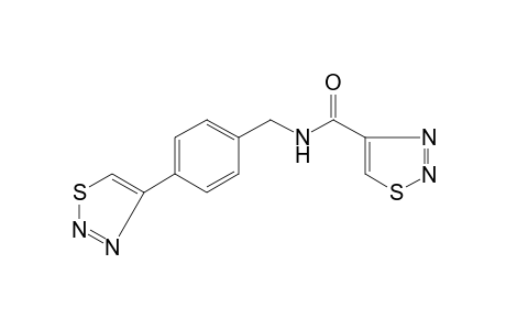 N-[p-(1,2,3-thiadiazol-4-yl)benzyl]-1,2,3-thiadiazole-4-carboxamide