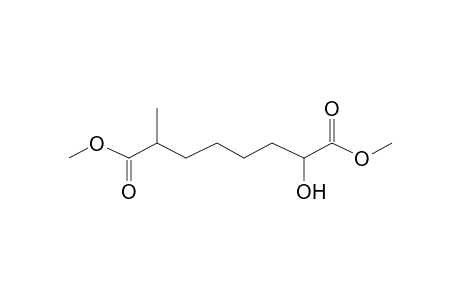 Dimethyl 2-hydroxy-7-methyloctanedioate