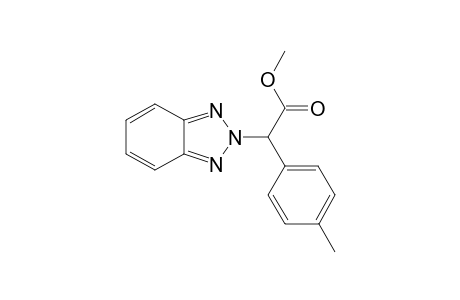 methyl 2-(2H-benzo[d][1,2,3]triazol-2-yl)-2-(p-tolyl)acetate