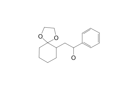 2-(1,4-Dioxaspiro[4.5]dec-6-yl)-1-phenylethanol