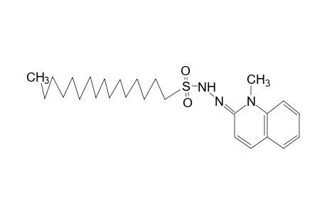 1-hexadecanesulfonic acid, (1-methyl-2(1H)-quinolylidene)hydrazide