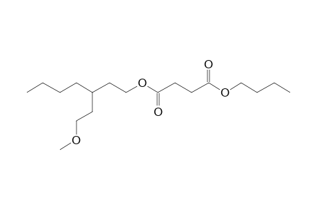 Succinic acid, butyl 3-(2-methoxyethyl)heptyl ester