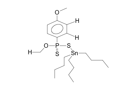 O-Methyl-S-(tributylstannyl)-4-(methoxyphenyl)-dithiophosphonate