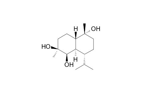 3.beta.-4.beta.,10.alpha.-Trihydroxy-1.beta.,6.alpha.,7.beta.(H)-cadinane