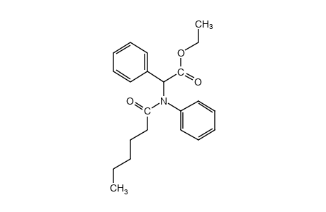 N,2-diphenyl-N-hexanoylglycine, ethyl ester