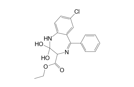 Ethyl clorazepate in kbr