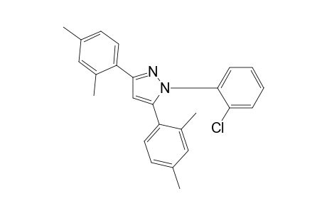 1-(2-chlorophenyl)-3,5-bis(2,4-dimethylphenyl)-1H-pyrazole