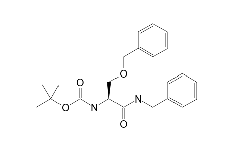 [(1S)-2-Oxo-1-[(phenylmethoxy)methyl]-2-[(phenylmethyl)amino]ethylcarbamic acid 1,1-dimethylethyl ester