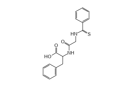 L-3-phenyl-N-[N-(thiobenzoyl)glycyl]alanine