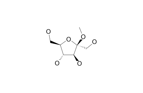 METHYL-BETA-D-FRUCTOSE,(FURANOSID)