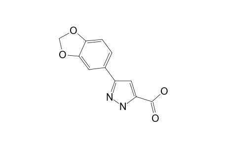 1H-Pyrazole-5-carboxylic acid, 3-(1,3-benzodioxol-5-yl)-