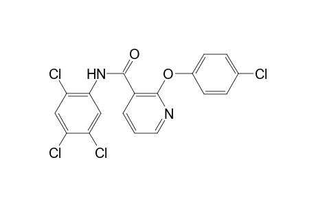 2-(4-Chloranylphenoxy)-N-[2,4,5-tris(chloranyl)phenyl]pyridine-3-carboxamide