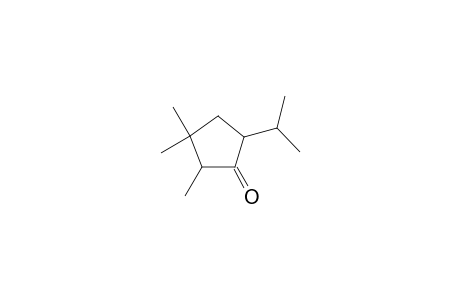 5-isopropyl-2,3,3,-trimethylcyclopentanone