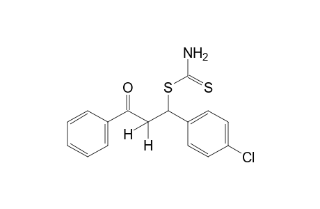 3-(p-chlorophenyl)-3-mercaptopropiophenone, dithiocarbamate