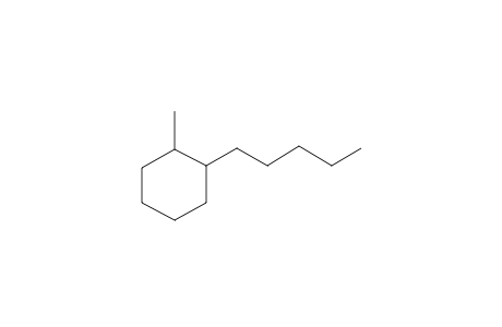 Cyclohexane, 1-methyl-2-pentyl-