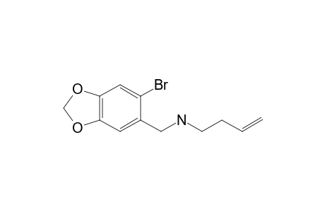 d (6-Bromobenzo[1,3]dioxo-5-ylmethyl)but-3-enylamine