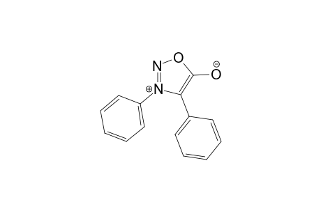 1,2,3-Oxadiazolium, 2,5-dihydro-5-oxo-3,4-diphenyl-, inner salt