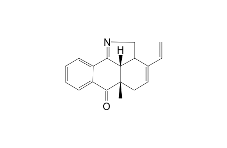 (2aRS,10bSR,5aRS)-5a-Methyl-3-vinyl-2,2a,5,5a-tetrahydro-2H-anthra[9,1-bc]pyrrole-6-one