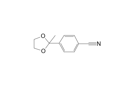 4-(2-Methyl-1,3-dioxolan-2-yl)benzonitrile