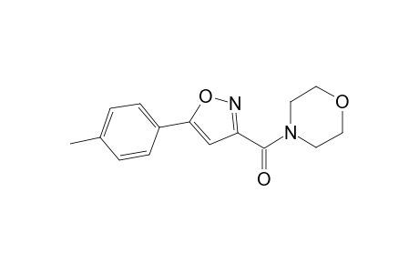 Morpholine, 4-[[5-(4-methylphenyl)-3-isoxazolyl]carbonyl]-