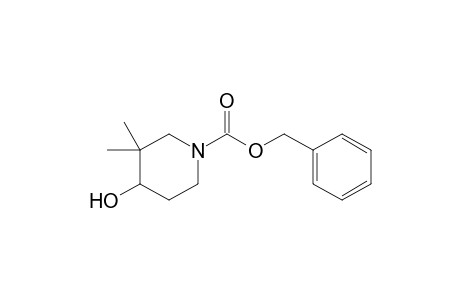 N-BENZYLOXYCARBONYL-3,3-DIMETHYL-4-HYDROXYPIPERIDINE
