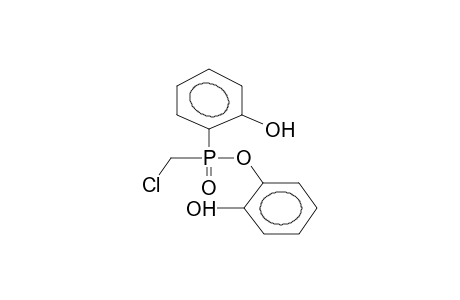 CHLOROMETHYL(ORTHO-HYDROXYPHENYL)PHOSPHINIC ACID, ORTHO-HYDROXYPHENYLESTER