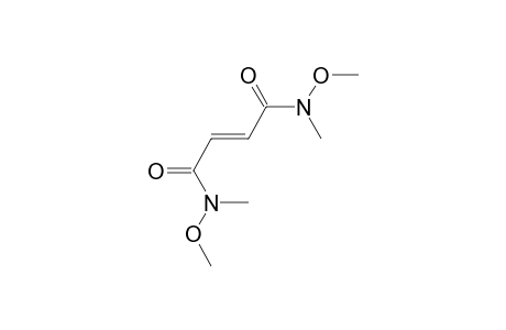 (E)-N, N'-dimethoxy-N, N'-dimethylfumaramide