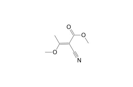 2-Cyano-3-methoxy-2-butenoic acid methyl ester