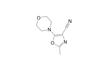 2-Methyl-5-(4-morpholinyl)-4-oxazolecarbonitrile