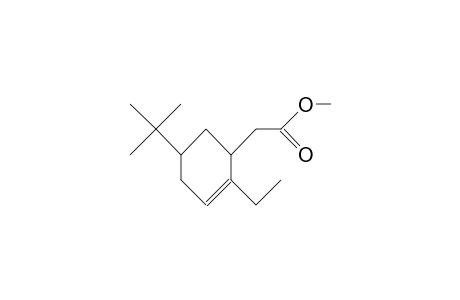 4-tert-Butyl-1-ethyl-6-methoxycarbonylmethyl-cyclohexene