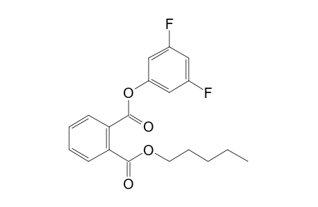 Phthalic acid, 3,5-difluorophenyl pentyl ester