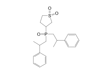 BIS-(2-PHENYLPROPYL)-(3-THIOANIL)-PHOSPHINE_OXIDE;ISOMER-1