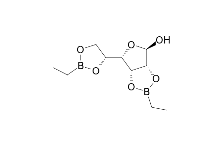 .beta.-d-Gulofuranose, 2,3:5,6-di-O-(ethylboranediyl)-