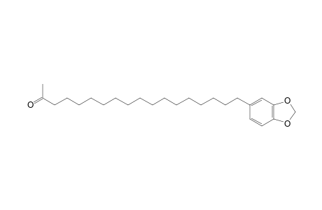 2-Oxo-18-(3',4'-methylenedioxyphenyl)octadecane