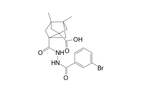 5-{2-[(3-Bromobenzoyl)hydrazino]carbonyl}-3,7-dimethyltricyclo[3.3.0.0(3,7)]octane-1-carboxylic acid