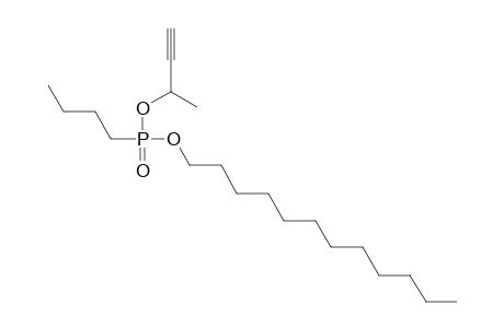 Butylphosphonic acid, but-1-yn-3-yl dodecyl ester