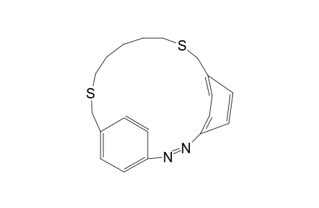 2,8-Dithia-16,17-diaza(9,2)paracyclophane-16-ene