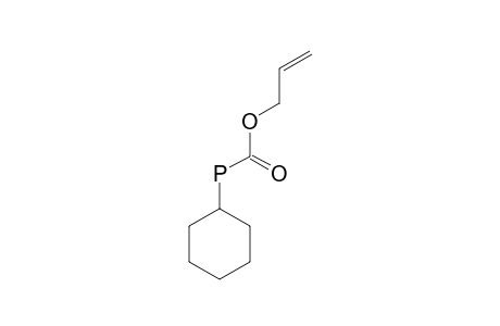 MONO-ALLYLOXYCARBONYL-CYCLOHEXYLPHOSPHANE