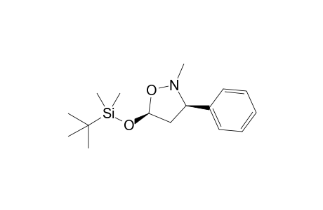 CIS-5-(TERT.-BUTYLDIMETHYLSILOXY)-2-METHYL-3-PHENYLISOXAZOLIDINE