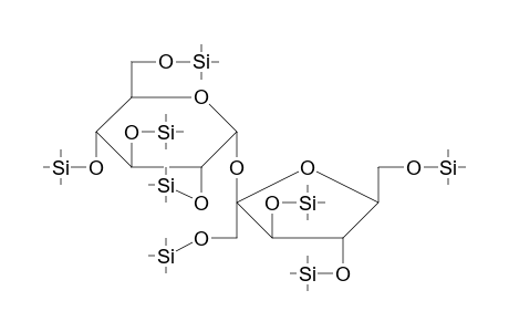 SACCHAROSE-8TMS 1.GC-COMPOUND