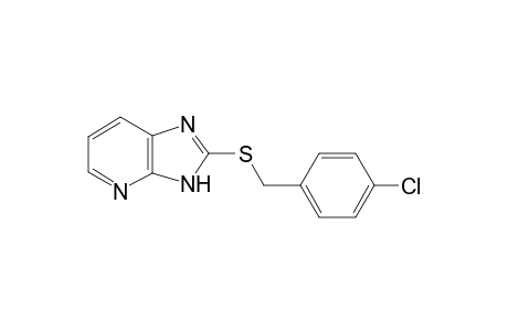 2-(4-Chloro-benzylsulfanyl)-3H-imidazo[4,5-b]pyridine