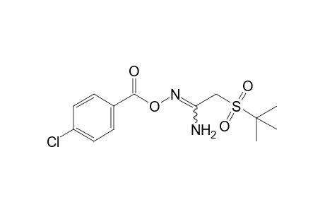 2-(tert-butylsulfonyl)-O-(p-chlorobenzoyl)acetamidoxime