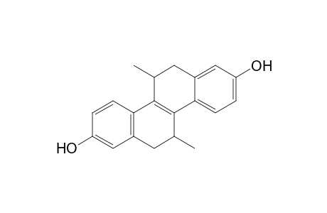 5,11-trans-Dimethyl-5,6,11,12-tetrahydrochrysene-2,8-diol