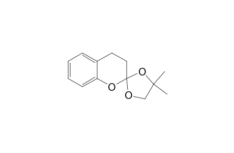 4',4'-DIMETHYL-3,4-DIHYDROSPIRO-[2H-1-BENZOPYRAN-2,2'-[1,3]-DIOXOLAN]