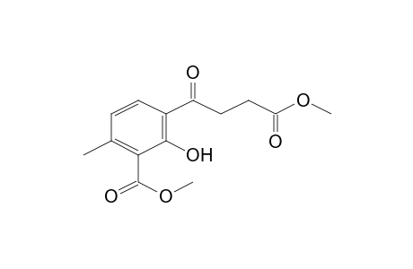 Methyl 2-hydroxy-3-(4-methoxy-4-oxobutanoyl)-6-methylbenzoate
