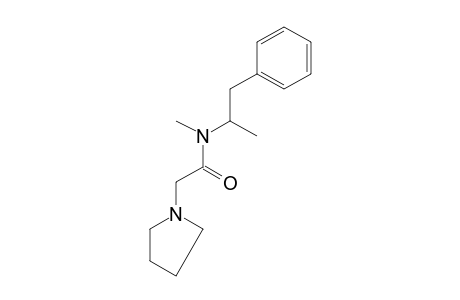 N-Methyl-N-(A-methyl-phenethyl)-1-pyrrolidineacetamide