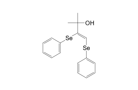 (Z)-2-Methyl-3,4-bis(phenylselanyl)but-3-en-2-ol