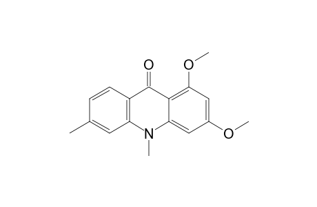 1,3-DIMETHOXY-6,10-DIMETHYL-9-(10H)-ACRIDINONE