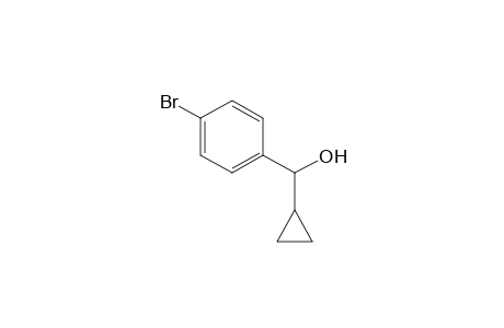 BENZYL ALCOHOL, P-BROMO-A-CYCLOPROPYL-,