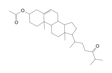 Cholest-5-en-24-one, 3-(acetyloxy)-, (3.beta.)-